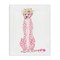 Stupell Industries Pink Leopard Floral Garland Canvas Design By Patricia Pinto
